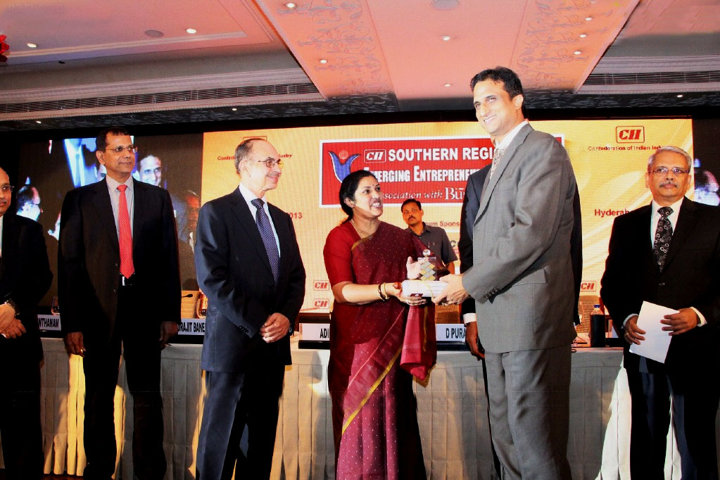 CII Emerging Entrepreneur Award 2012