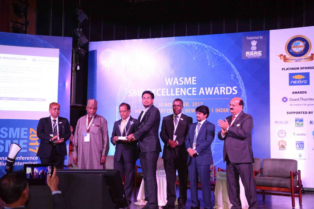 Great Sports Infra - WASME 21st ICSME and SME Excellence Awards