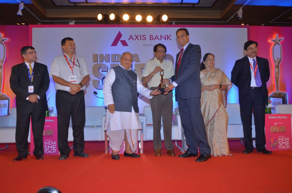 Axis Bank Top 100 SME Award 2015